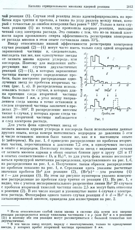 Работа П.Ф.Ермолова, которая послужила основой открытия мю-катализа.